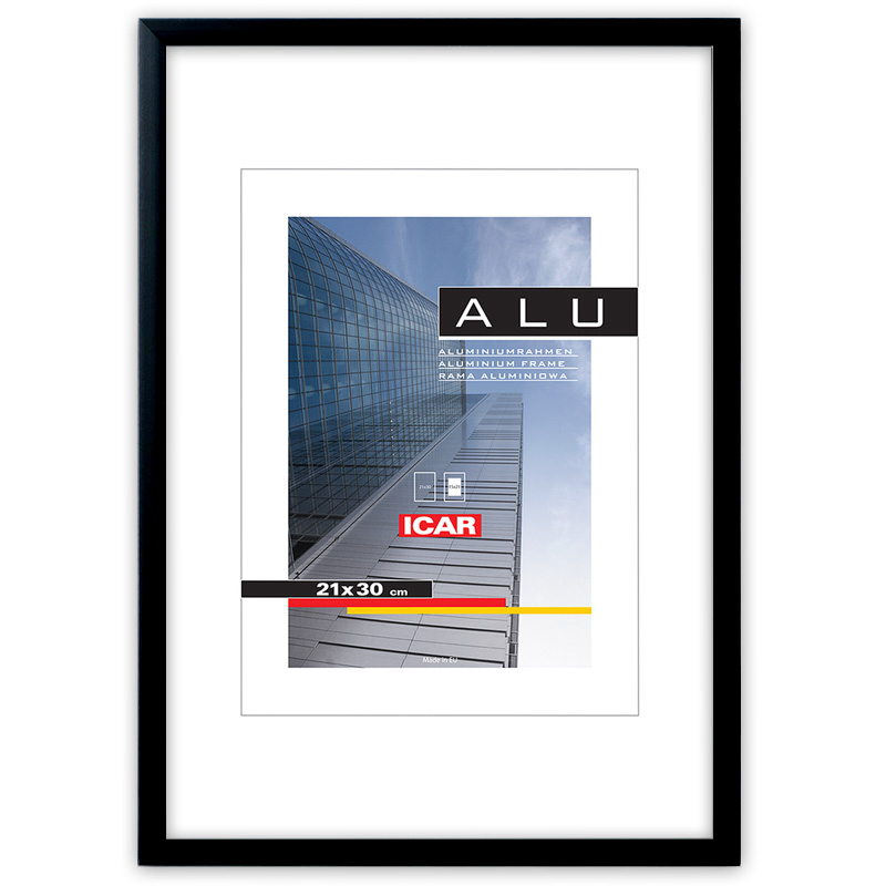 Aluminiumrahmen ALU T 2 schwarz